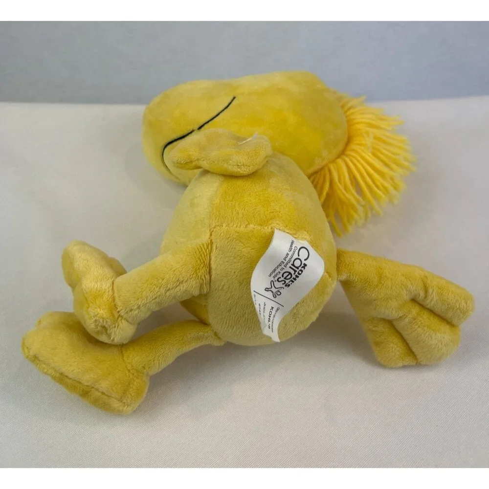 Kohls Cares Woodstock Plush Doll Stuffed Animal Peanuts Snoopy Charlie Brown 12i - Picture 5 of 8